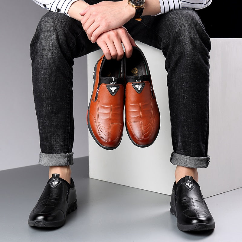 Business Casual Soft Leather Shoes