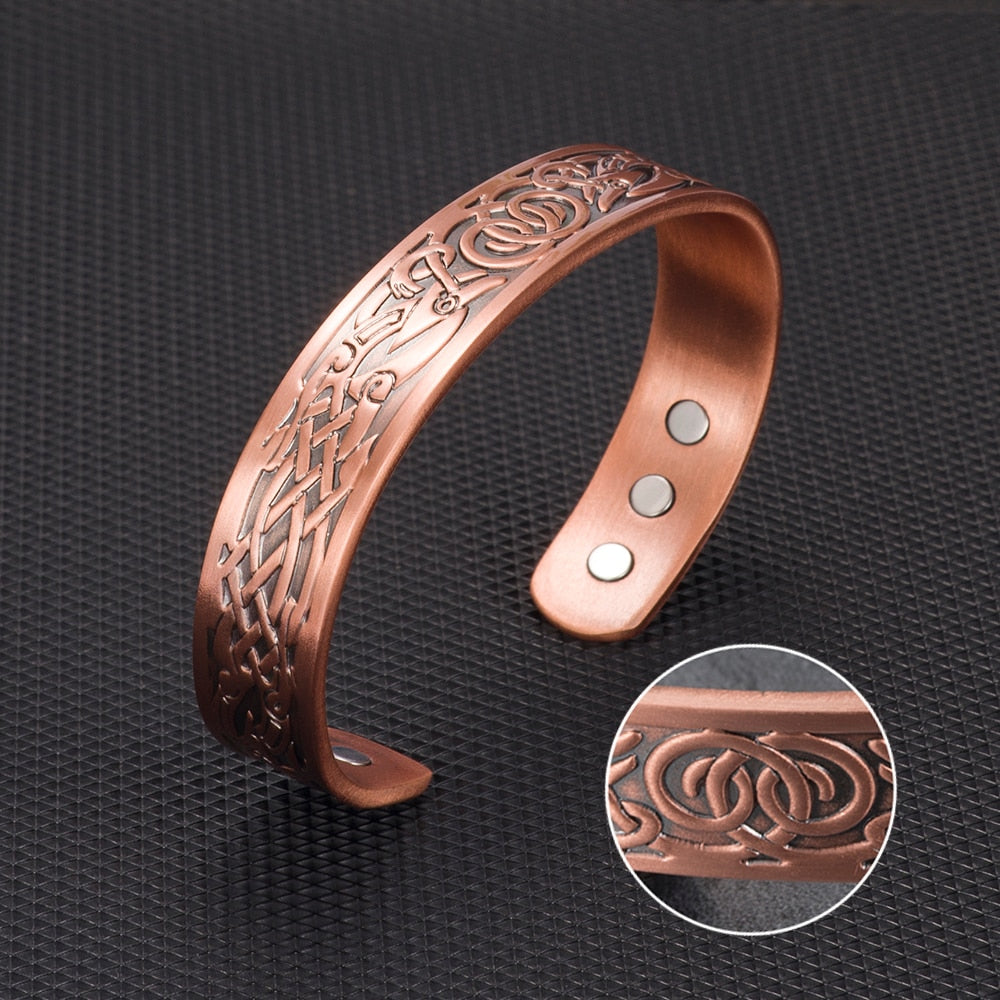 Adjustable Energy Magnetic Copper Bracelet