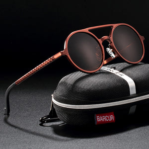 Luxury Round Retro Vintage Sunglasses