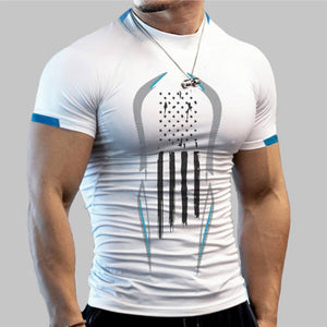 Short Sleeve Running Compression T-shirt