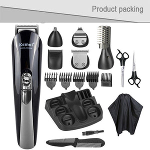 Multifunction Shaver Beard Trimmer With LCD Display