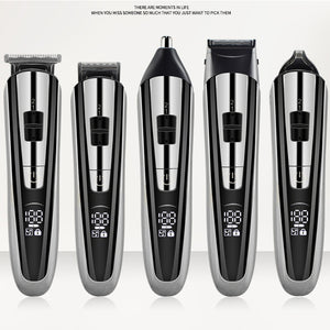 Multifunction Shaver Beard Trimmer With LCD Display